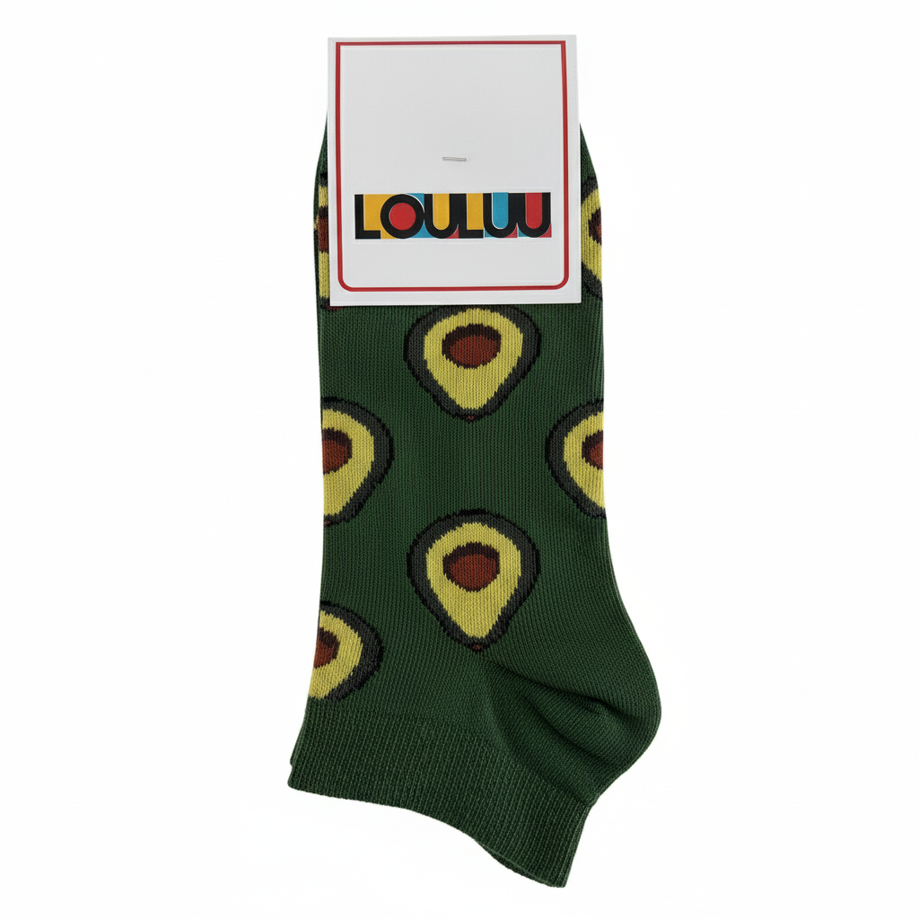 Louluu Avocado Low Cut Socks