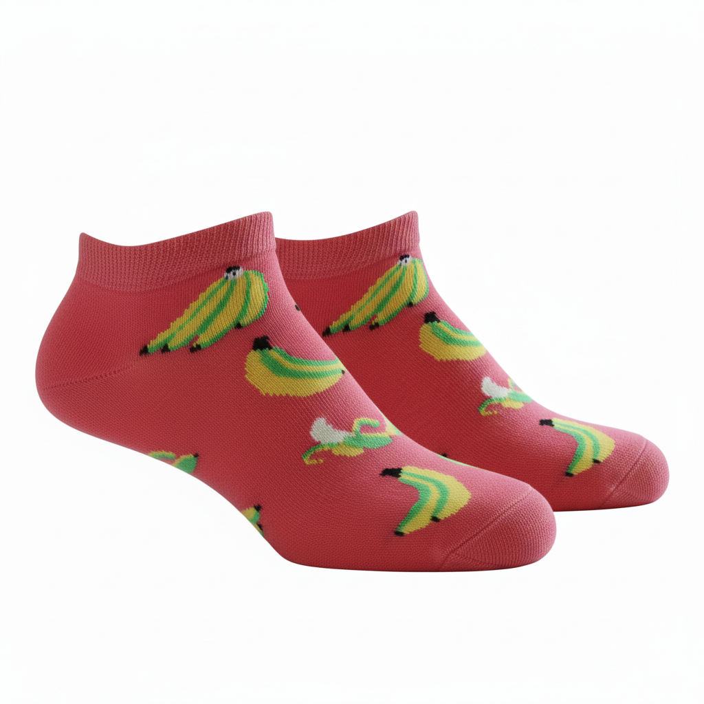 Louluu Bananas Low Cut Socks