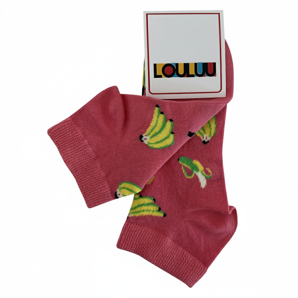 Louluu Bananas Low Cut Socks