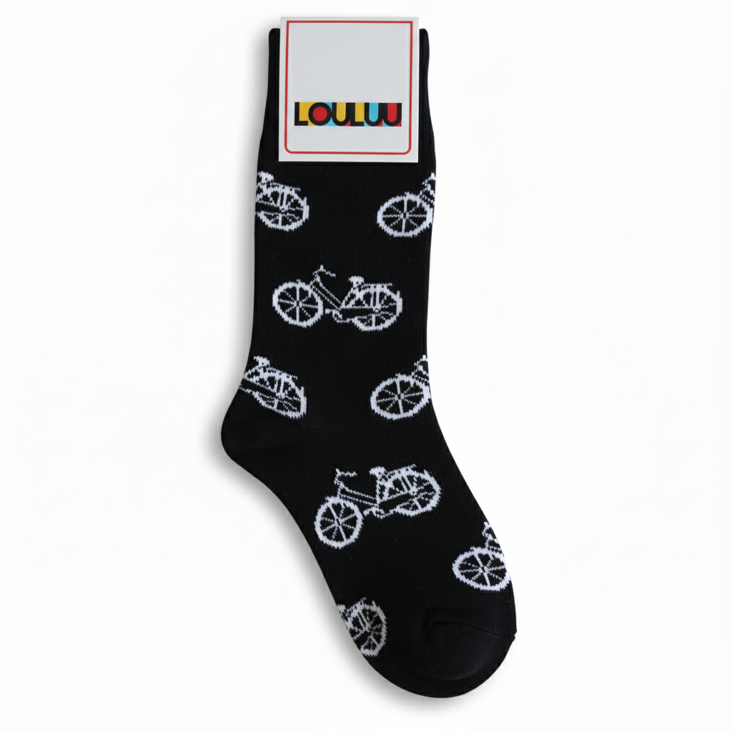 Louluu Bicycle Crew Socks