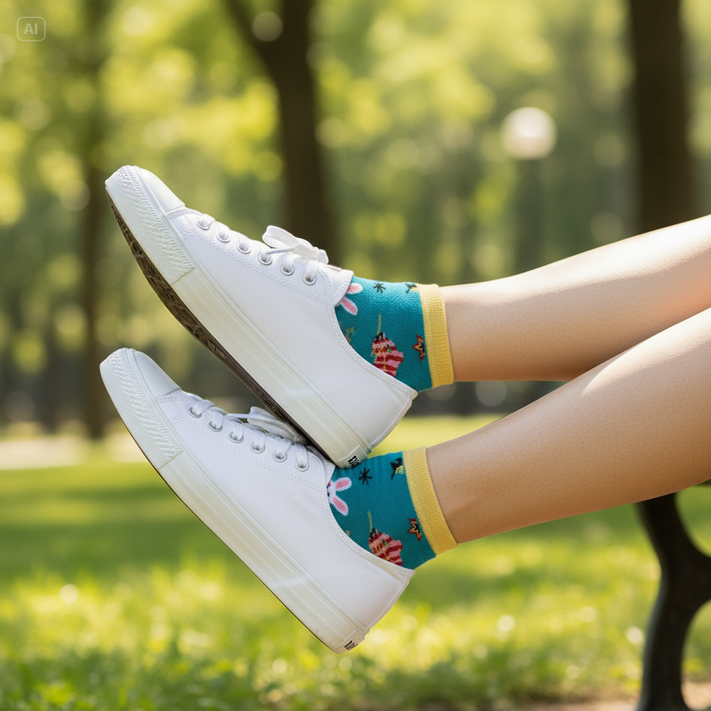 Louluu Circus Low Cut Socks