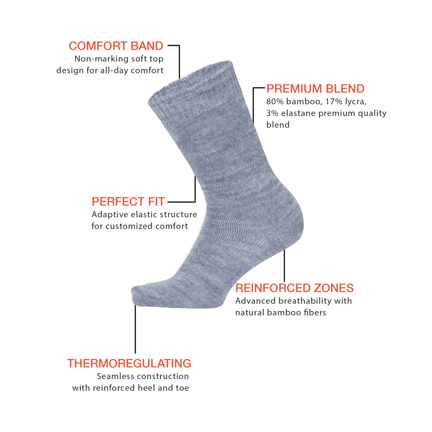 Louluu Women Lambswool Socks