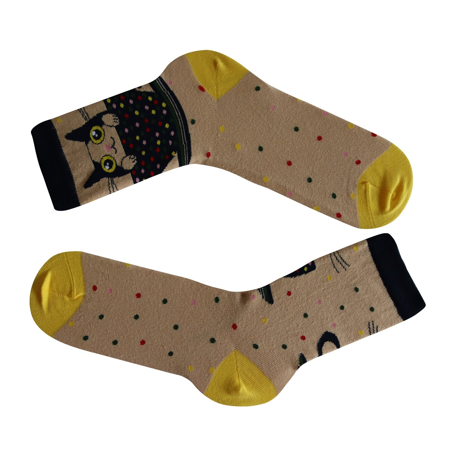Louluu Women's Colourful Funny Socks