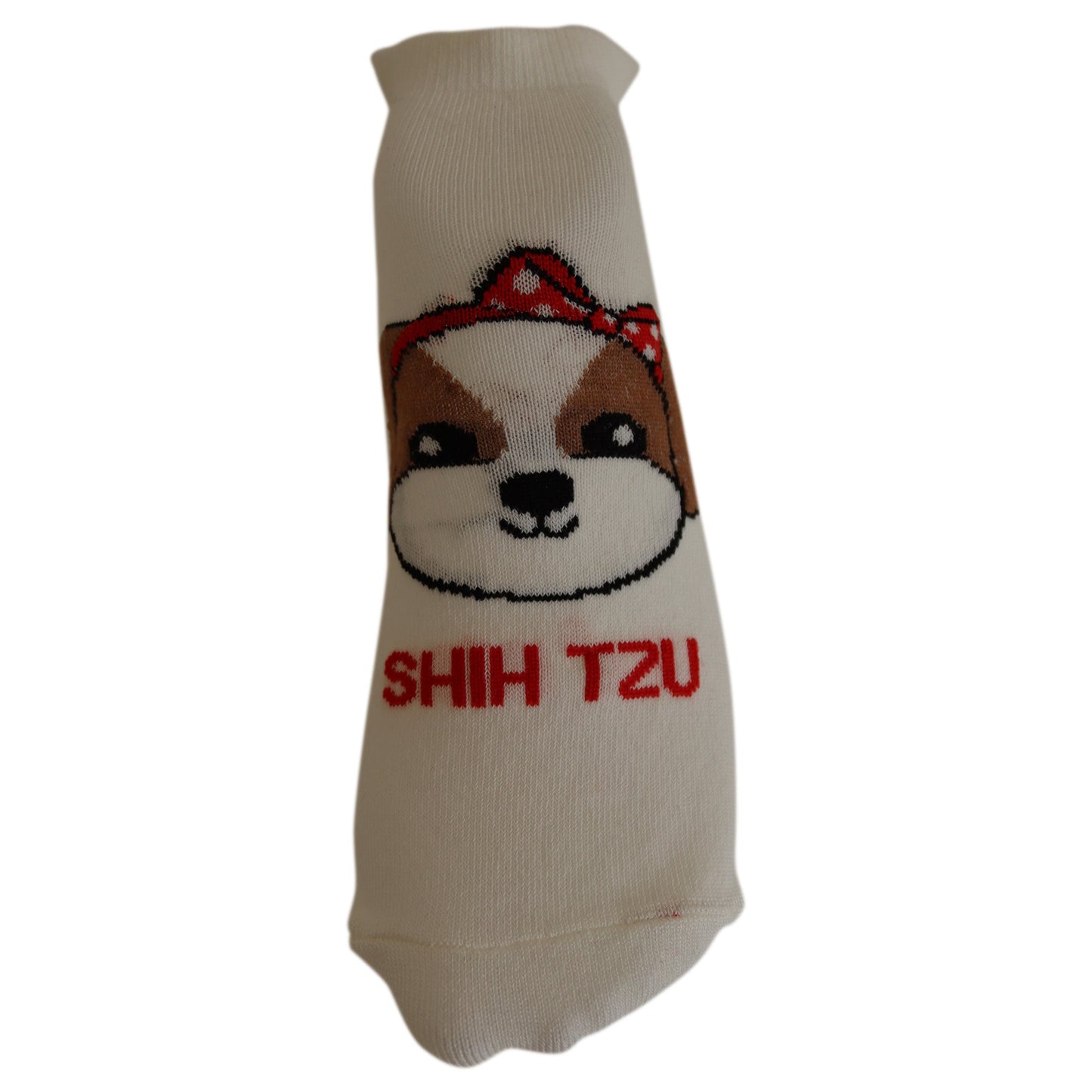 Louluu Women Cute Shih Tzu Lovely Casual Dog Socks Low Cut