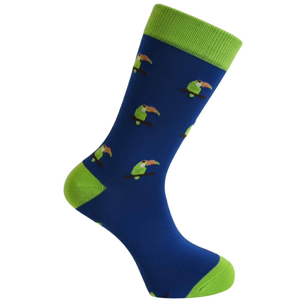 Louluu Colourful Cotton Crew Socks for men