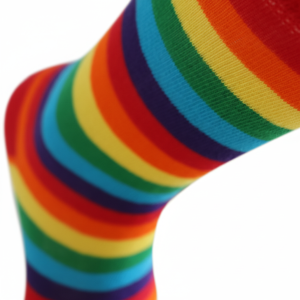 Louluu Rainbow Crew Socks