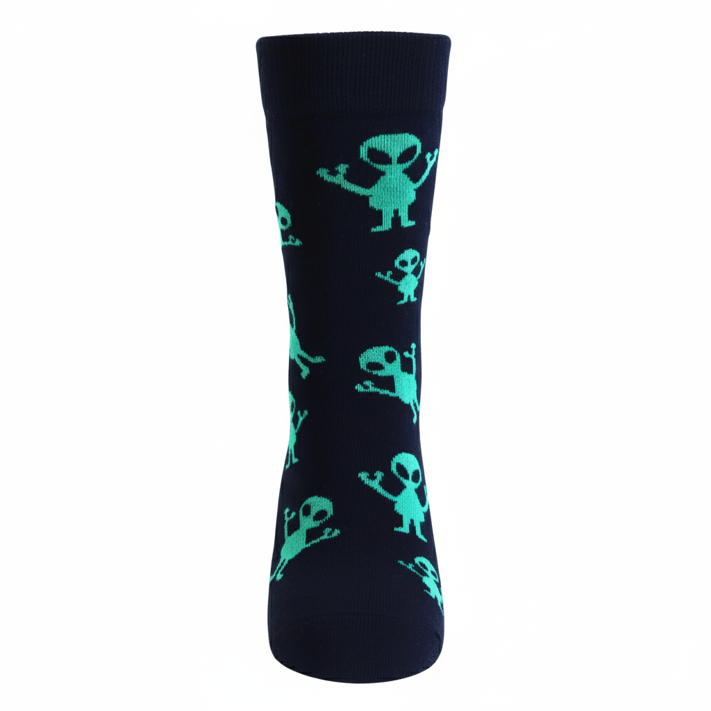 Louluu Colourful Cotton Crew Socks for men