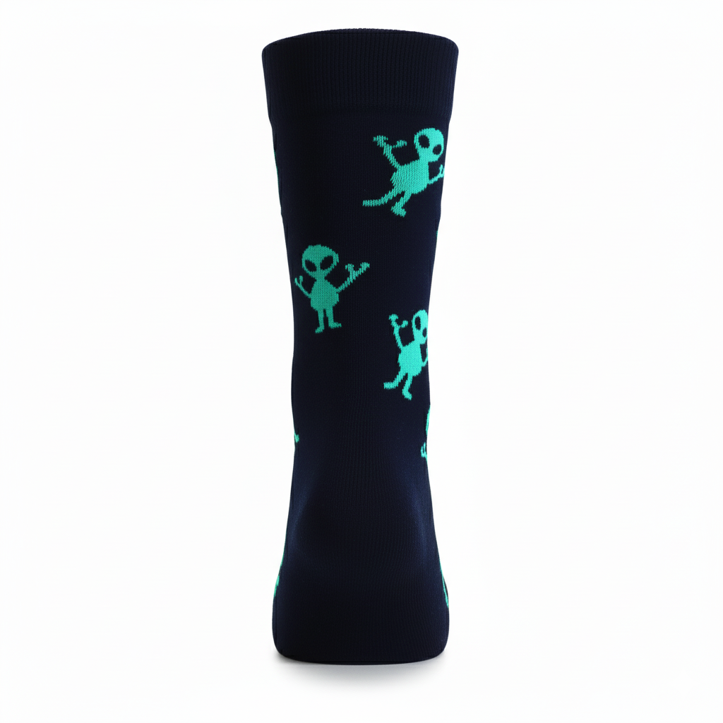 Louluu Colourful Cotton Crew Socks for men