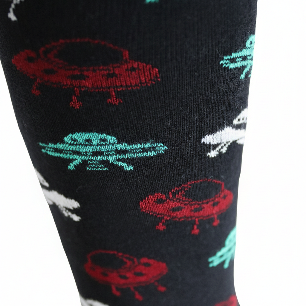 Louluu Colourful Cotton Crew Socks for men