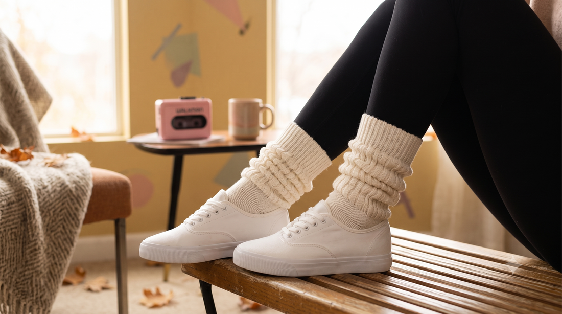 Slouch Socks, Scrunch Socks & Leg Warmers: The 80s Legwear Revival (2026 UK Styling Guide)