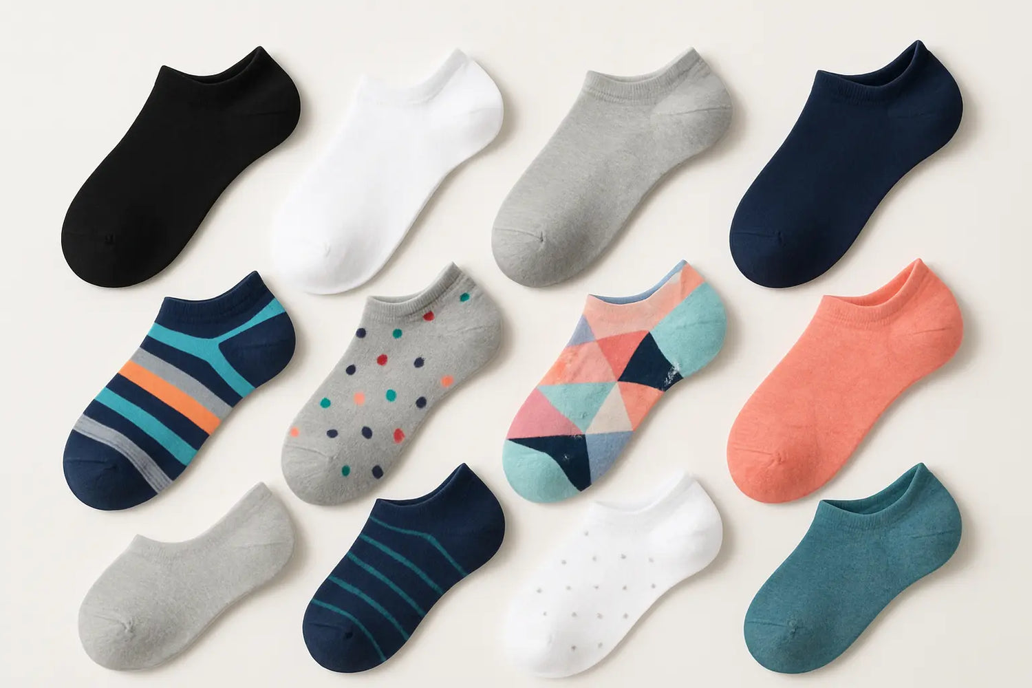 Louluu Cotton Low Cut Socks for women and men