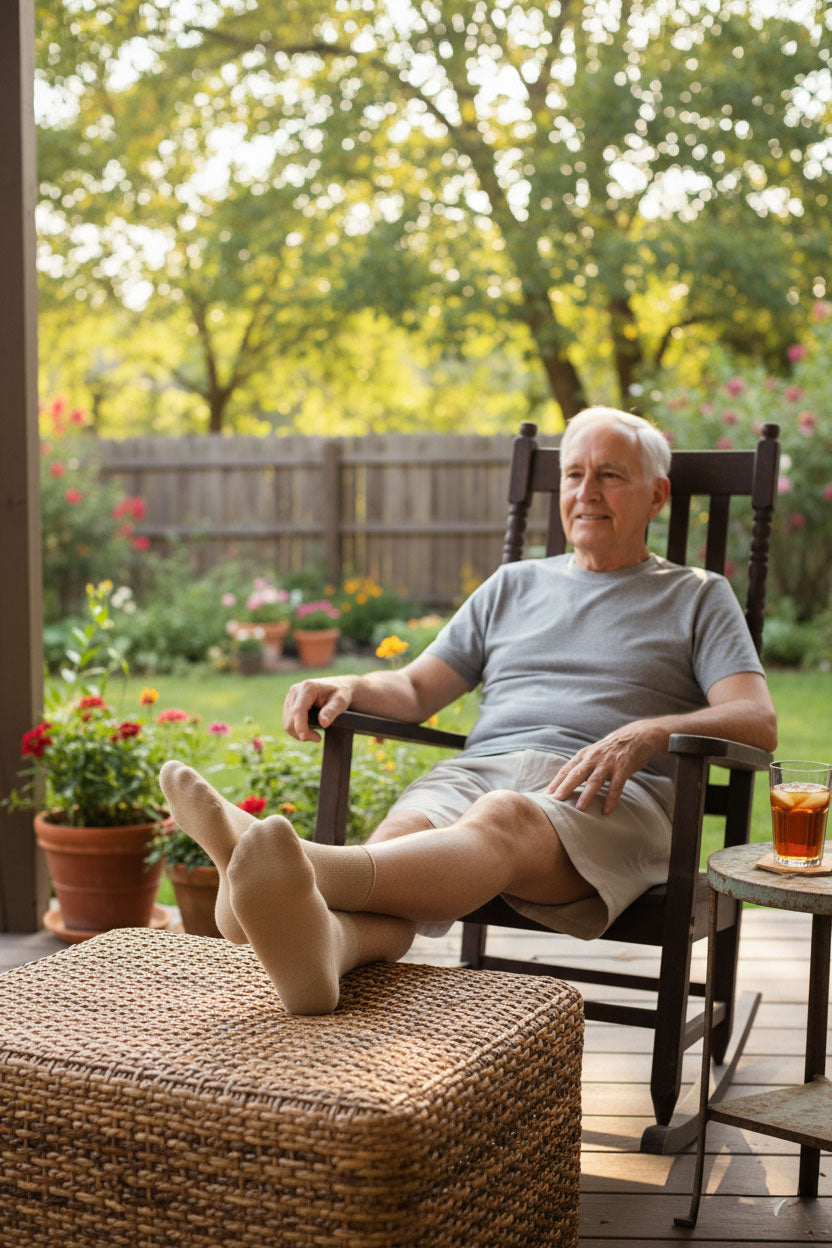 Louluu Diabetic Crew Socks