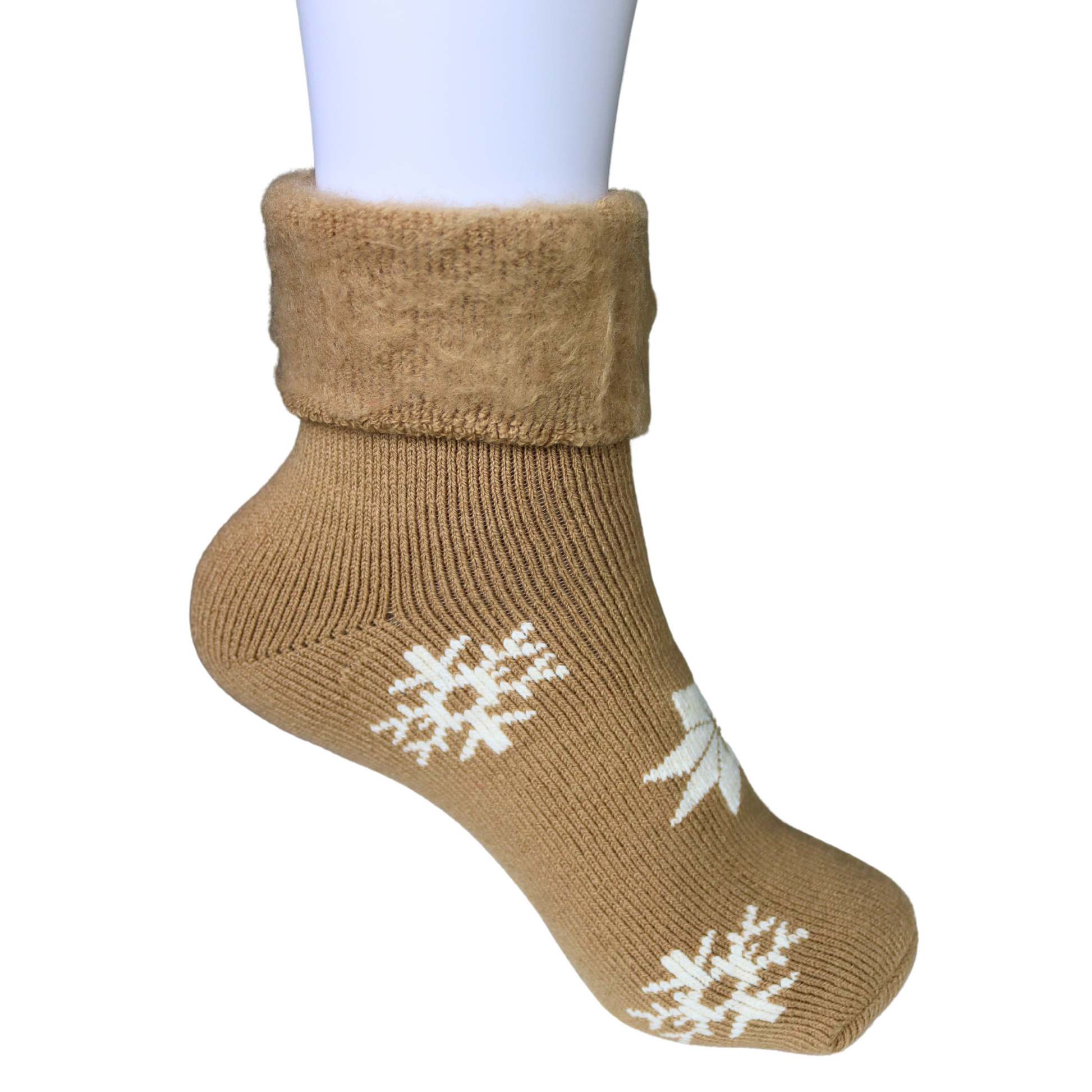 Louluu Women Thermal Snowflake Socks