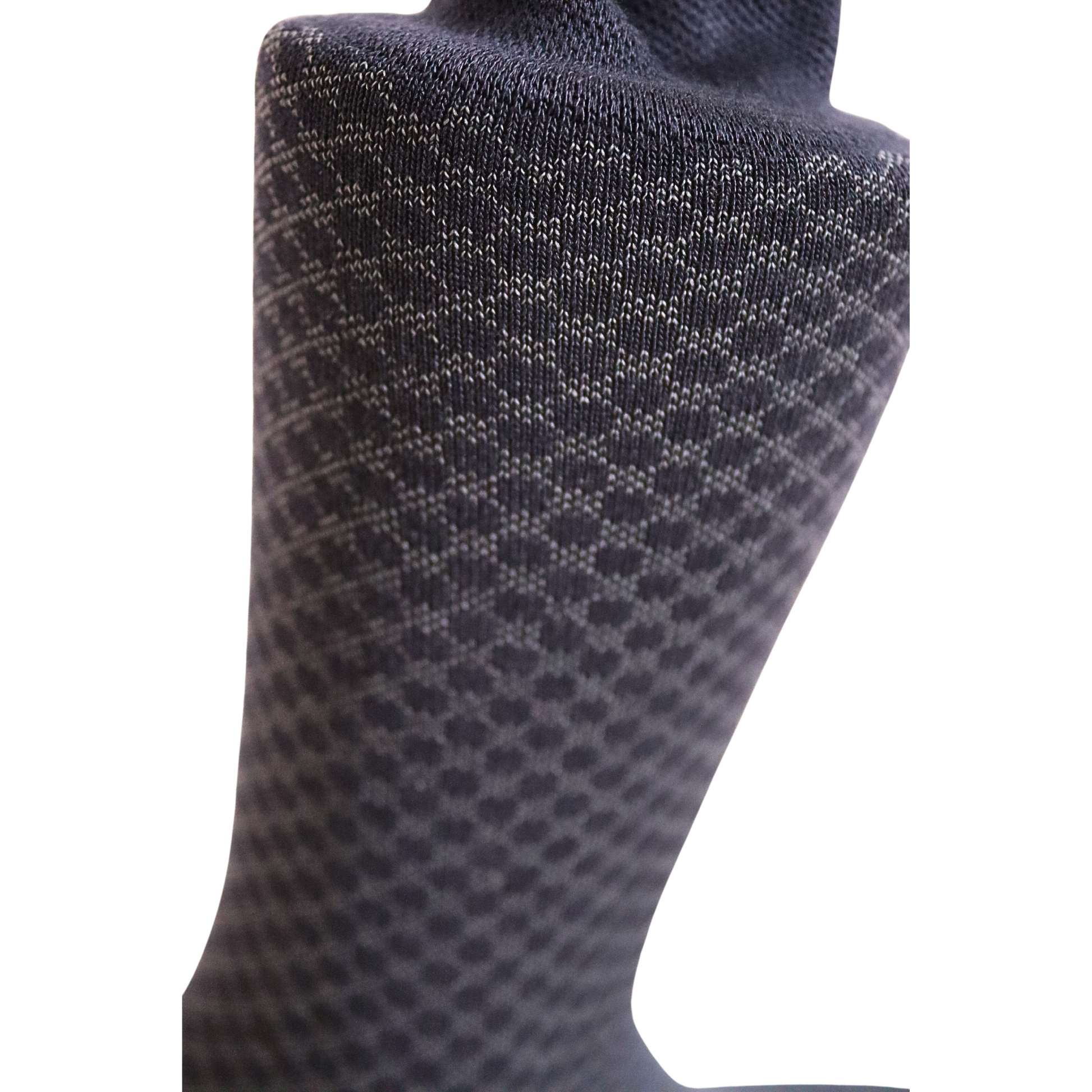 Louluu Men Roan Dark Blue Colour Bamboo Socks