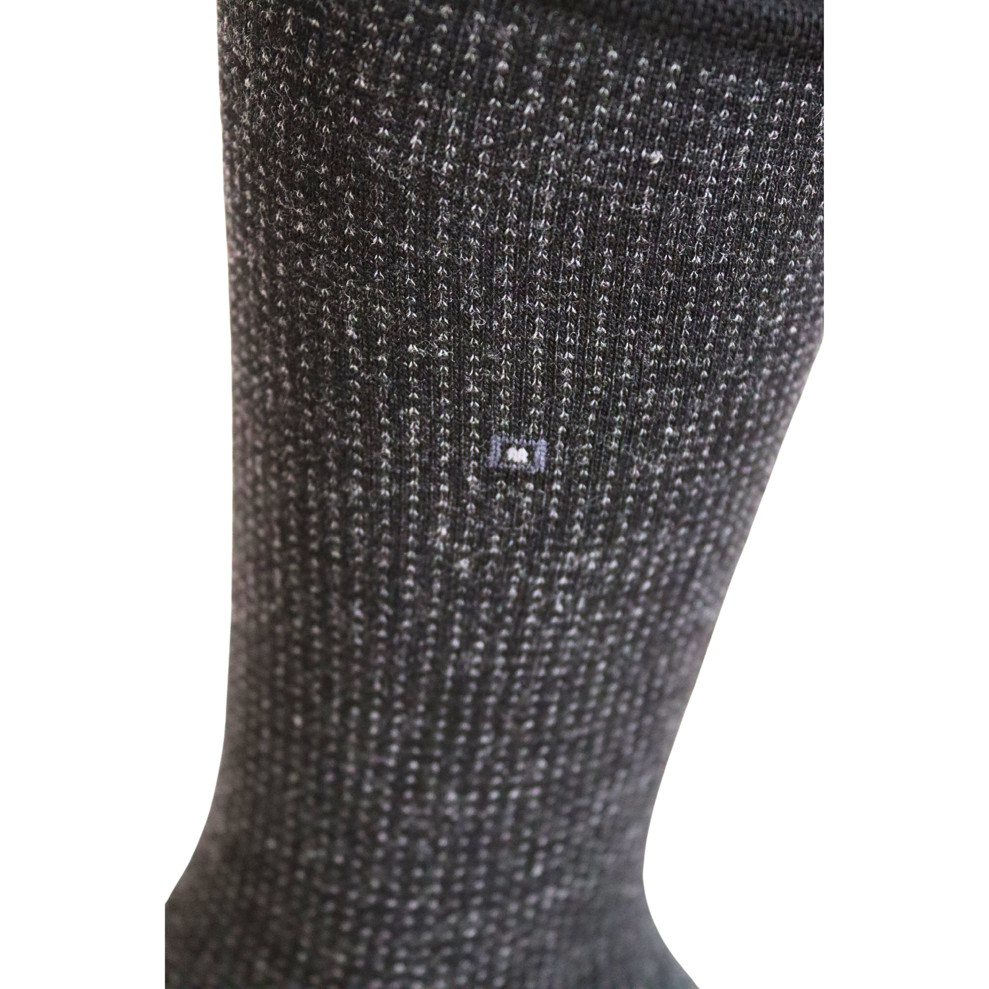 Louluu Men Wave Black Colour Bamboo Socks