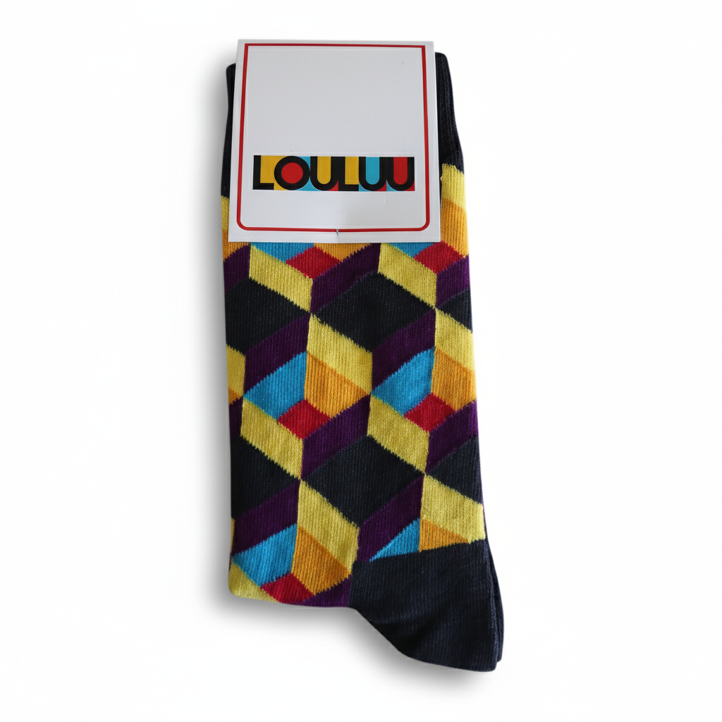 Louluu Brick Crew Socks