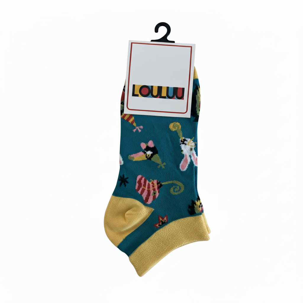 Louluu Circus Low Cut Socks