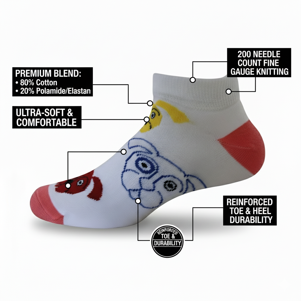 Louluu Dog Low Cut Socks