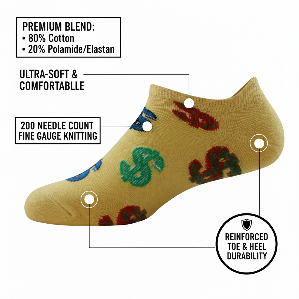 Louluu Dollar Low Cut Socks