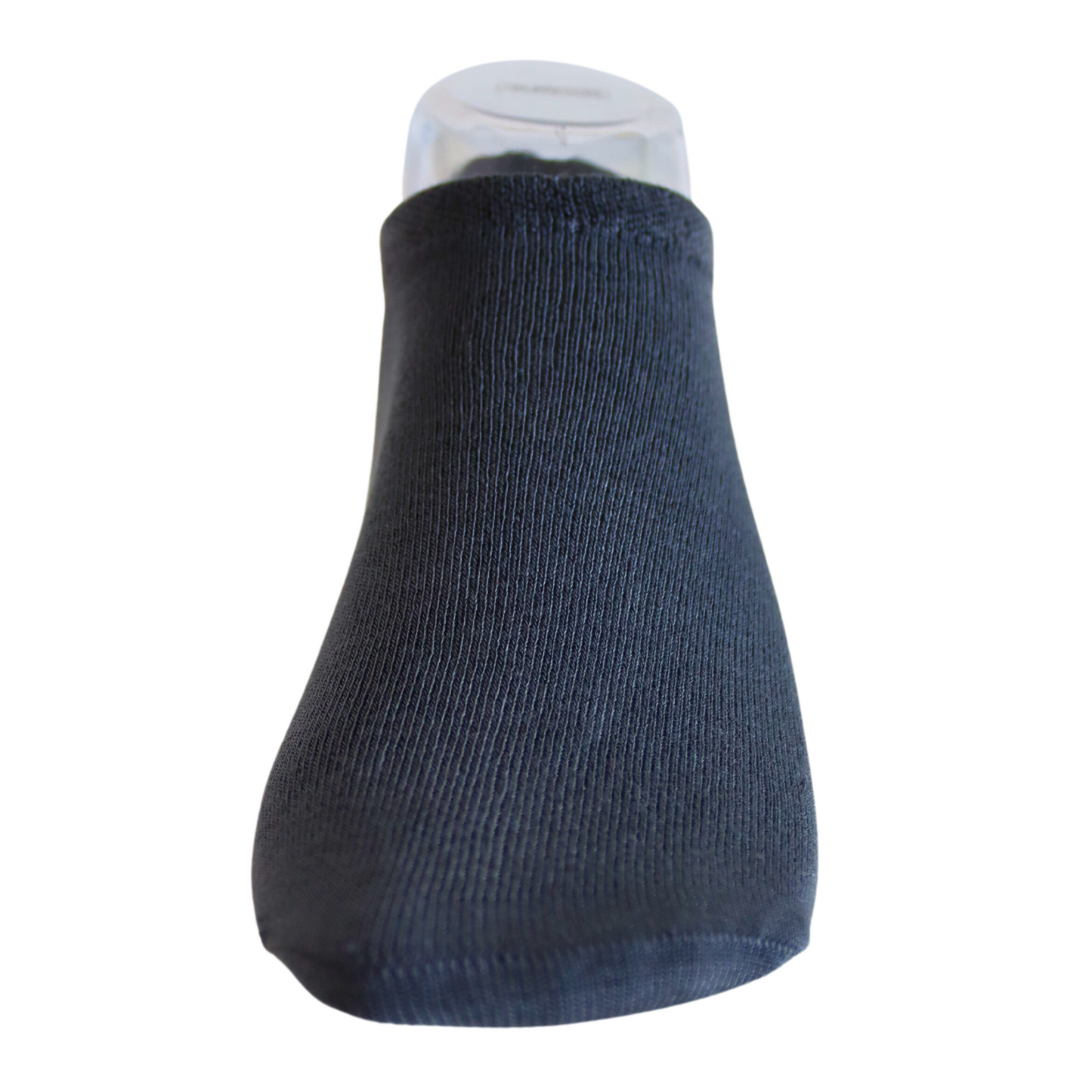 Louluu Men Grey Color Sneaker Socks