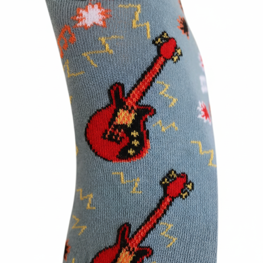 Louluu Guitar Low Cut Socks