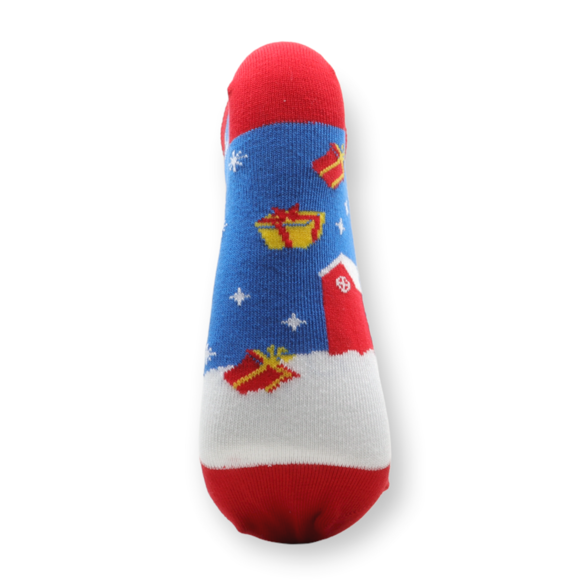 Louluu Colourful Blue Christmas Socks