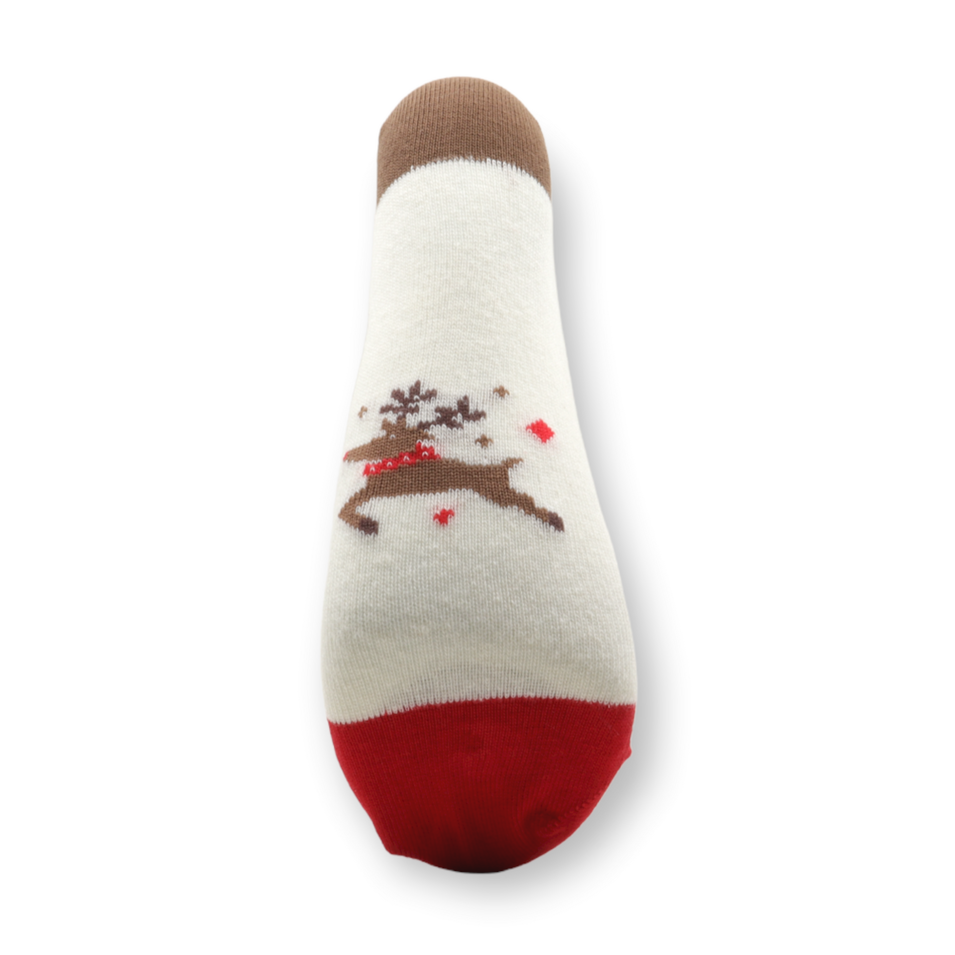 Louluu Colourful Cream Christmas Socks