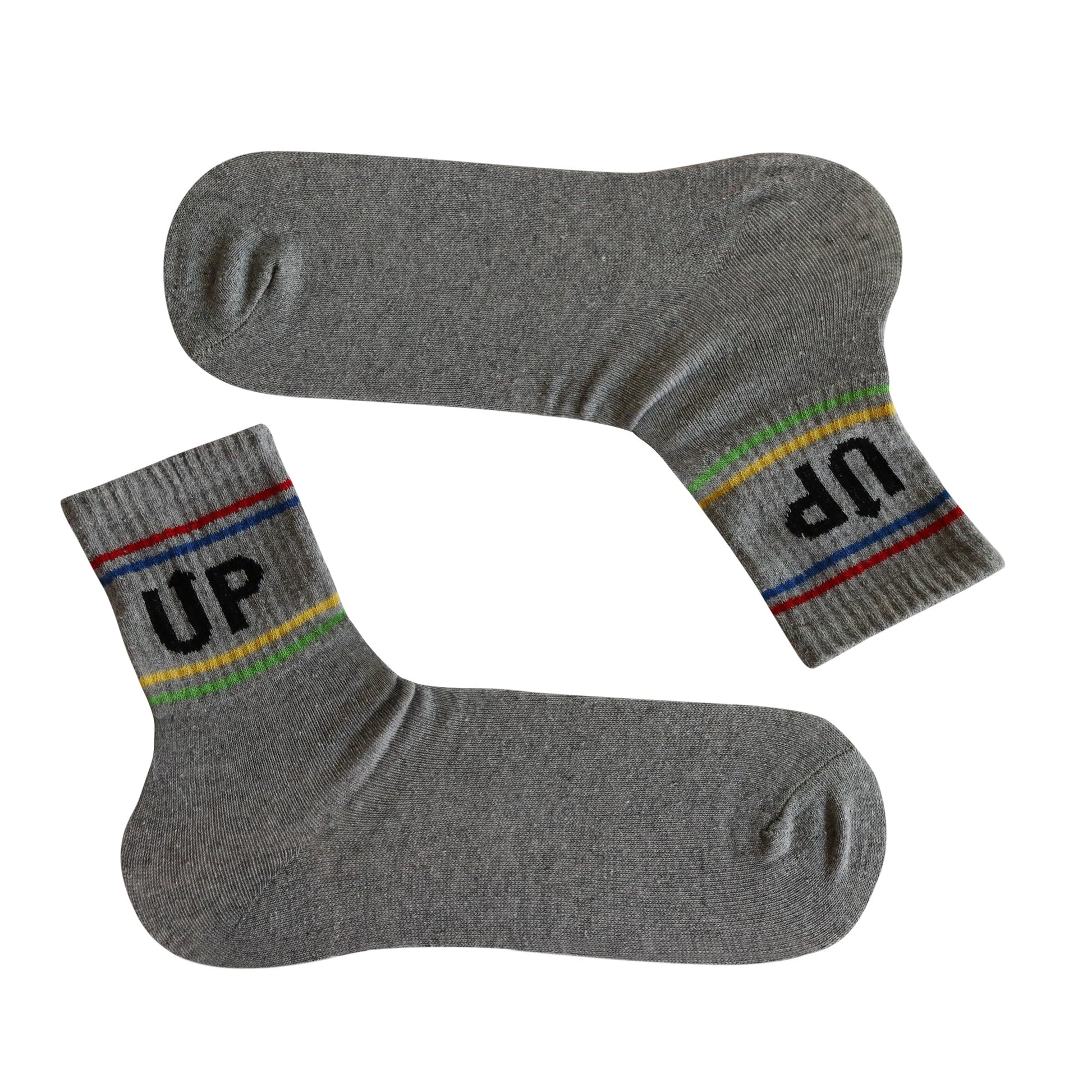 Louluu Women UP Design Tennis Ankle Socks