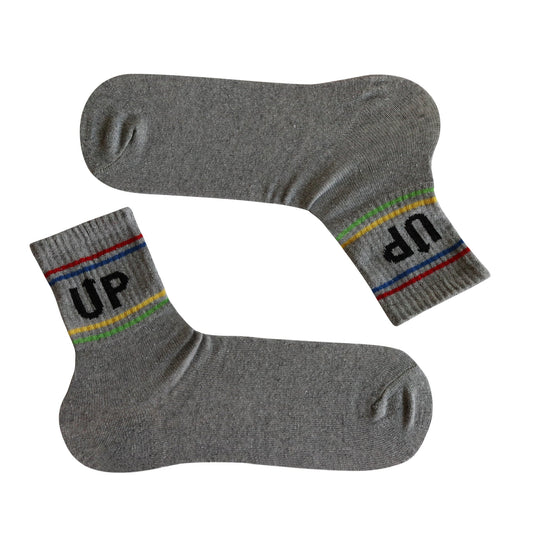 Louluu Women UP Design Tennis Ankle Socks