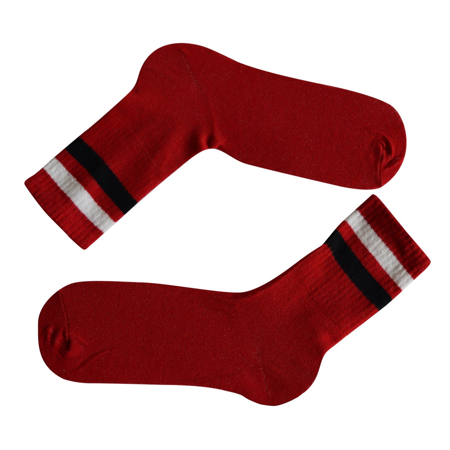 Louluu Women 2Stripe Tennis Socks