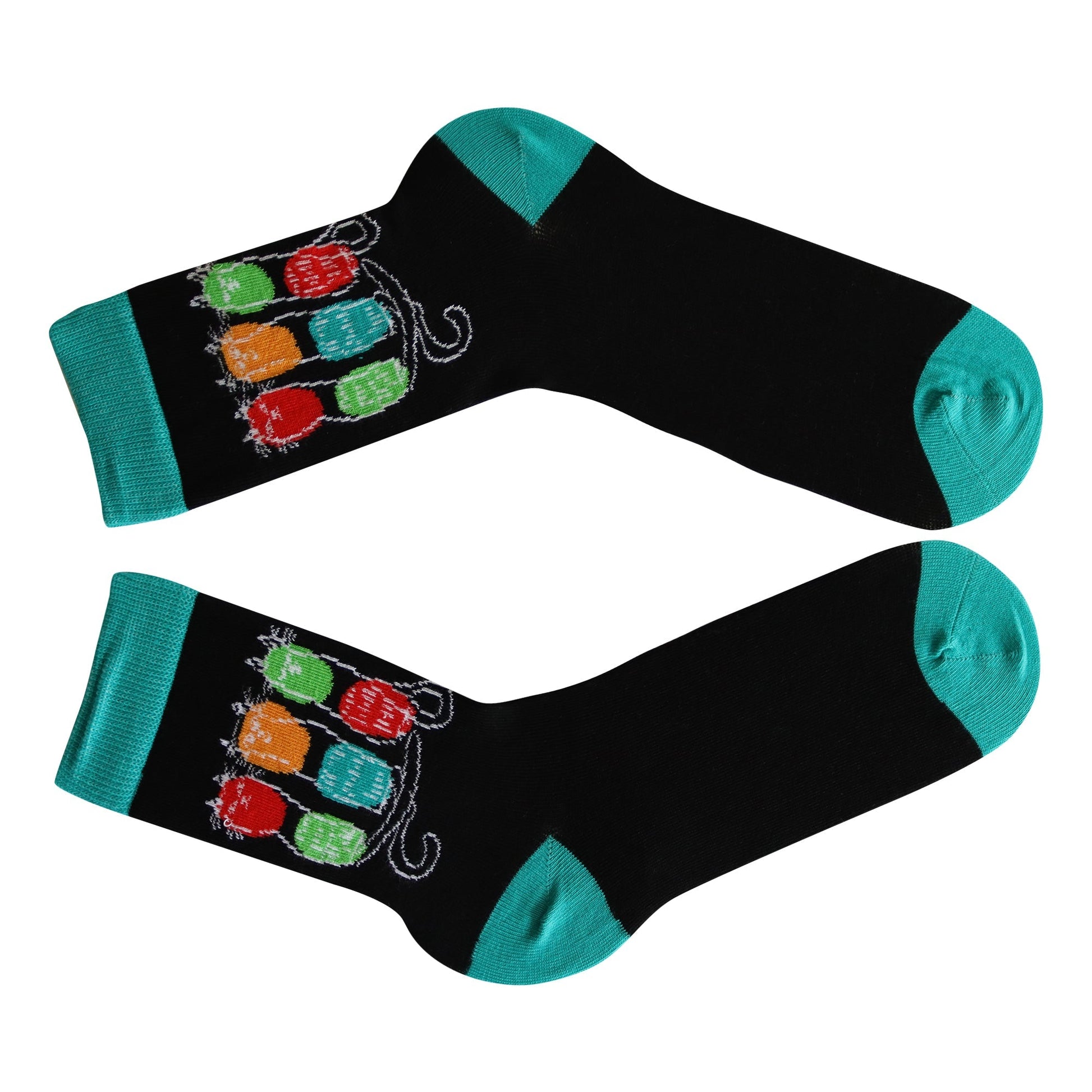 Louluu Women's Colourful Funny Socks