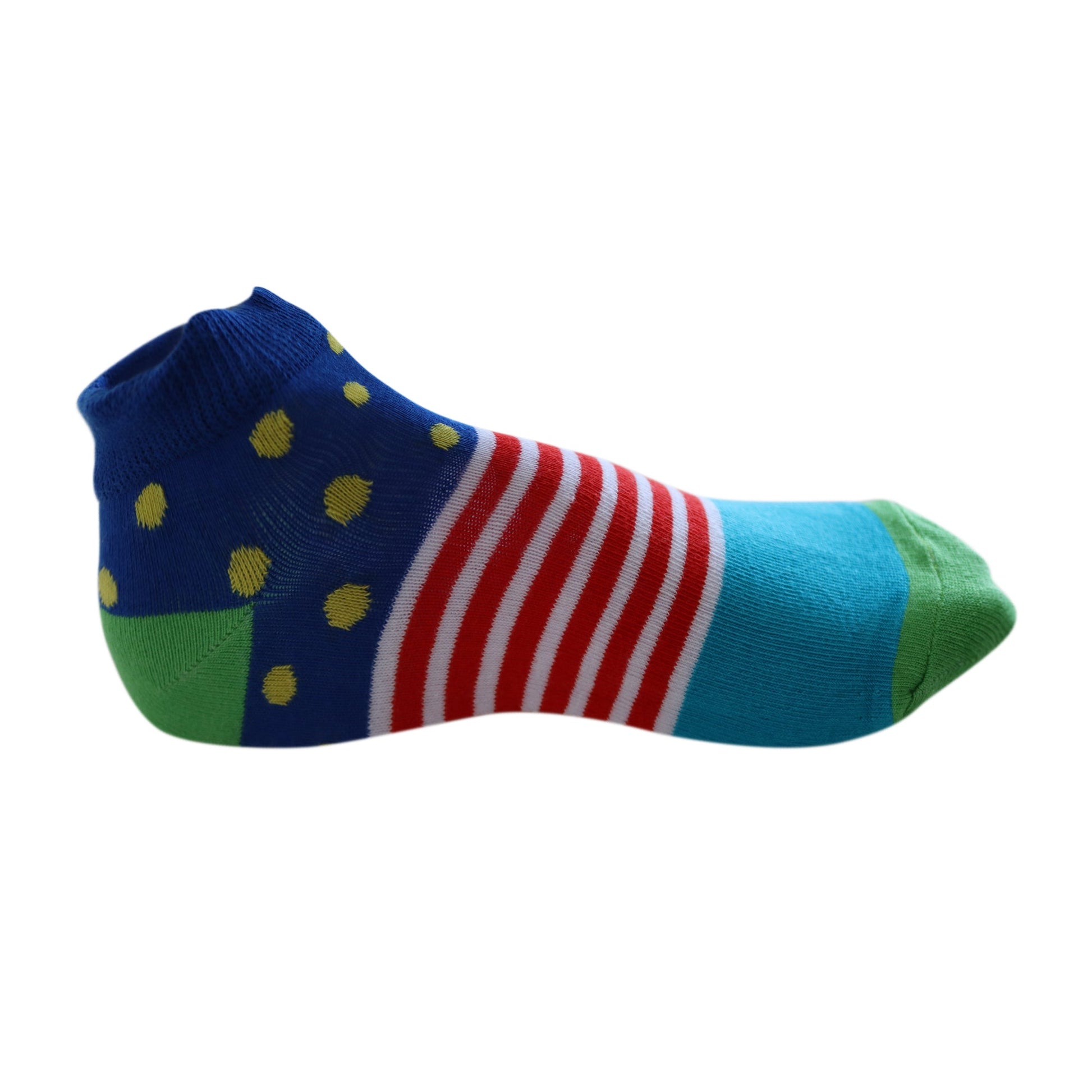 Louluu Dot Line Low Cut Socks