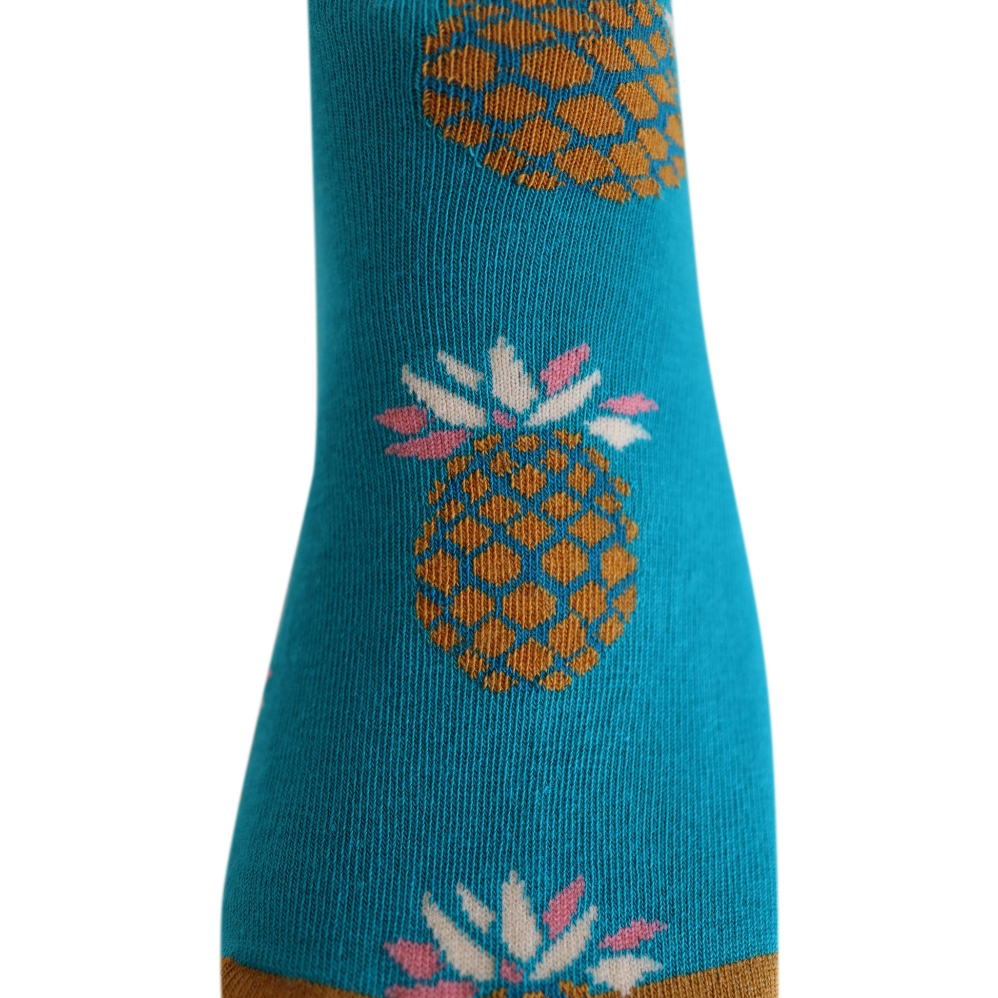 Louluu Ananas Low Cut Socks