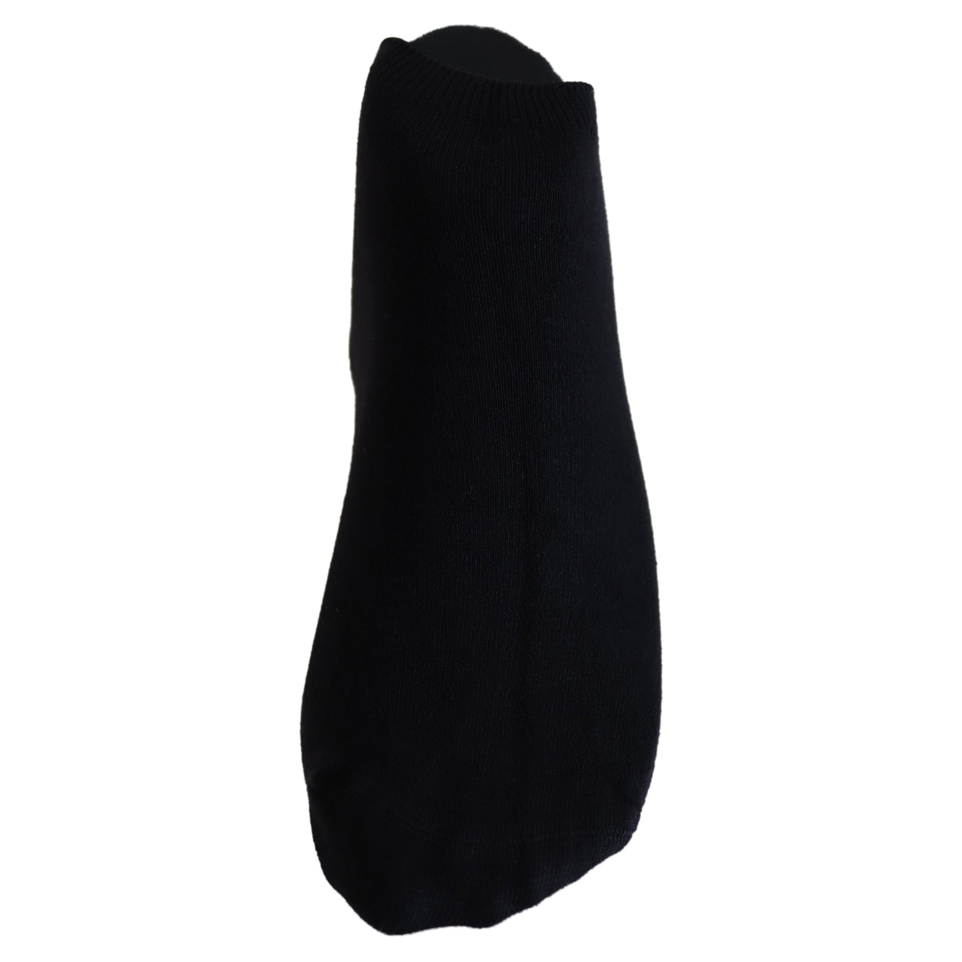 Louluu Women Black Modal Low Cut Socks