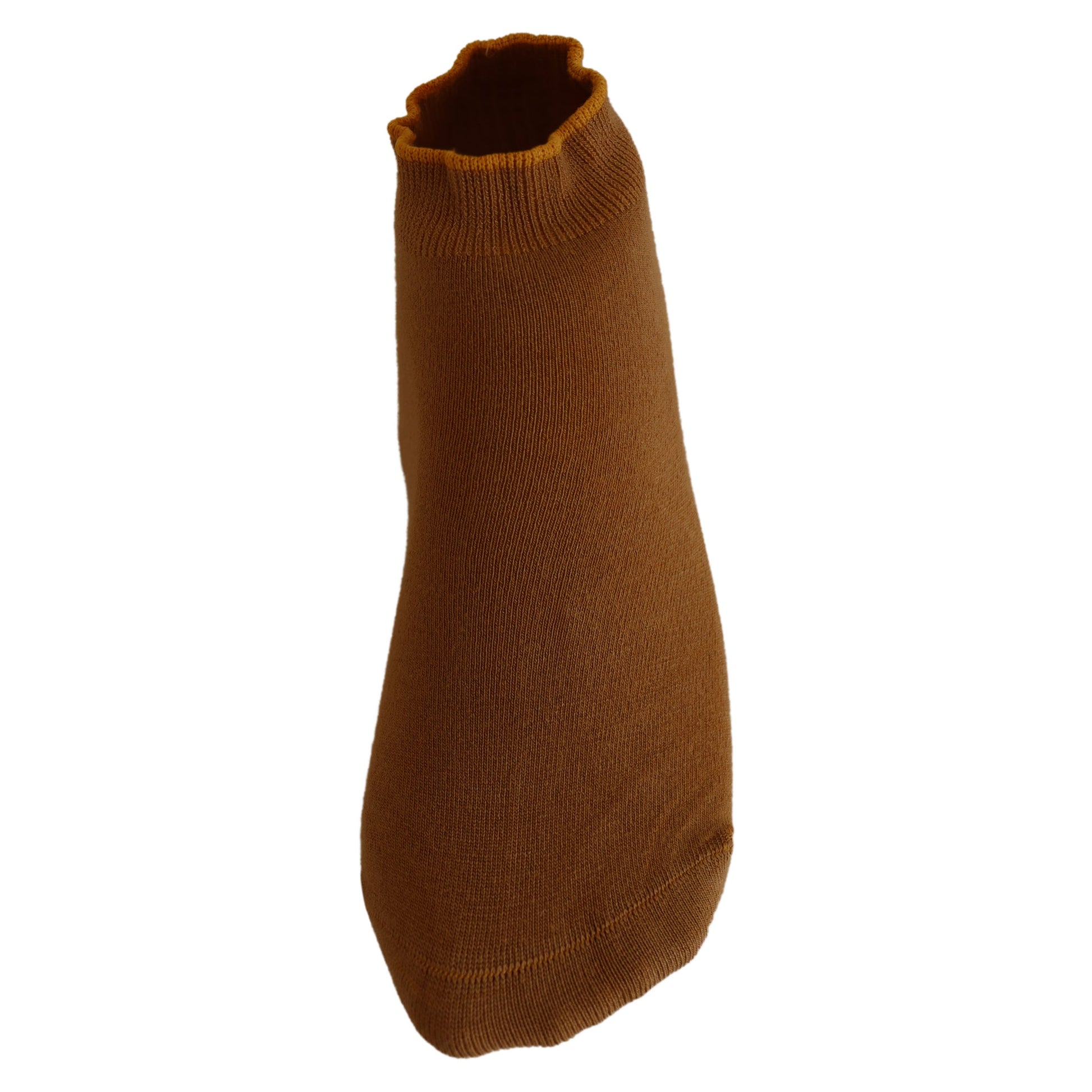 Louluu Women Beige Modal Low Cut Socks
