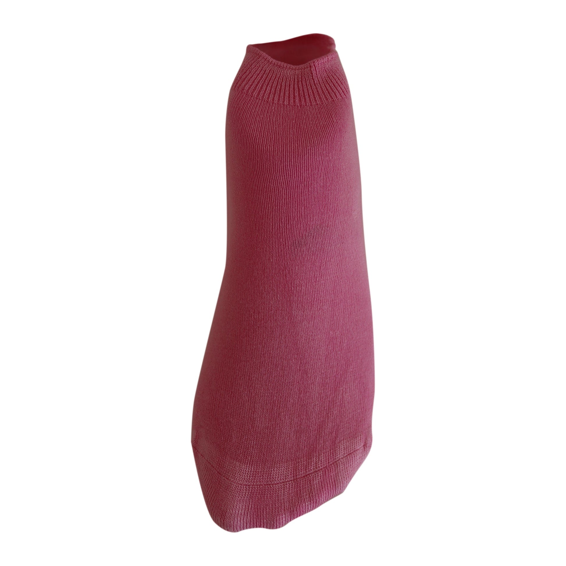 Louluu Women Pink Modal Low Cut Socks