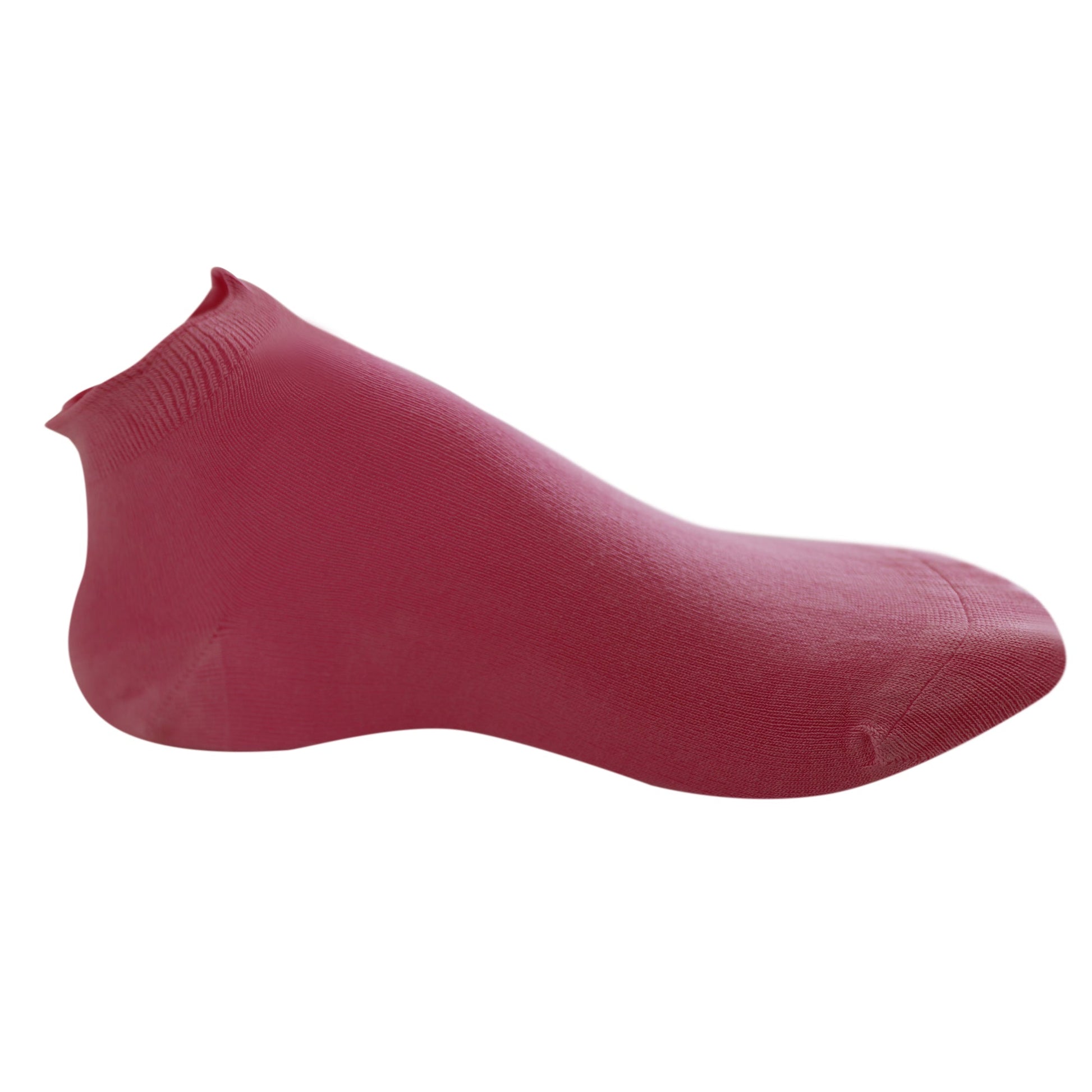 Louluu Women Pink Modal Low Cut Socks