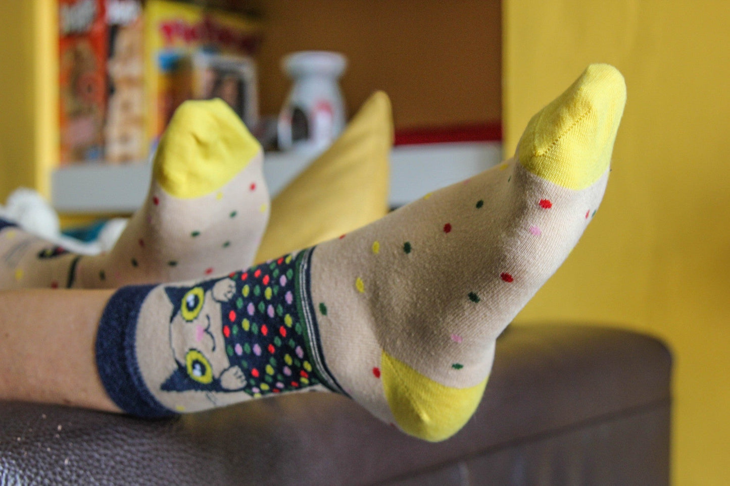 Louluu Women's Colourful Funny Socks