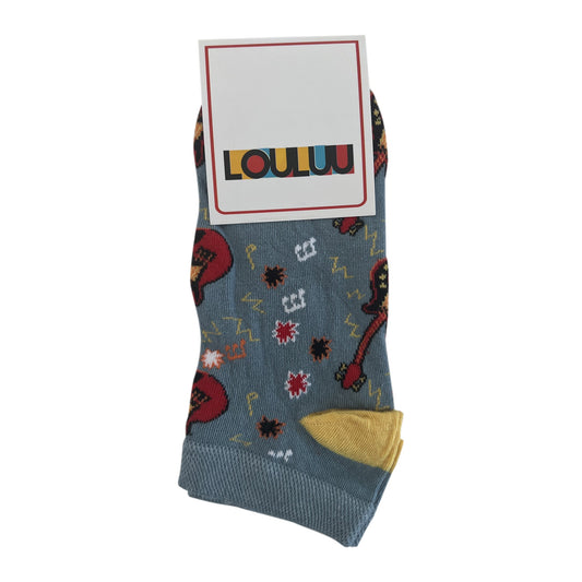 Louluu Guitar Low Cut Socks