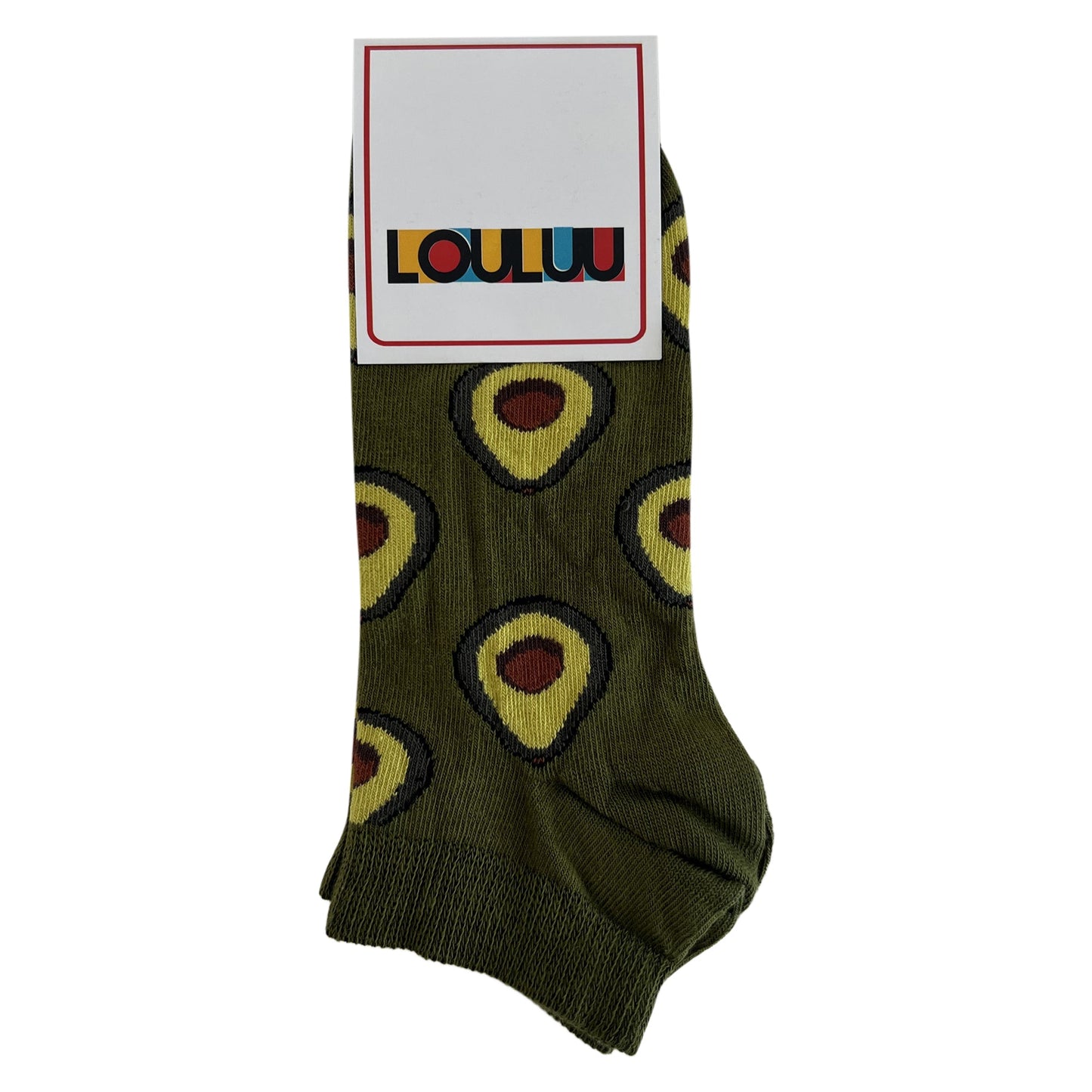 Louluu Avocado Low Cut Socks