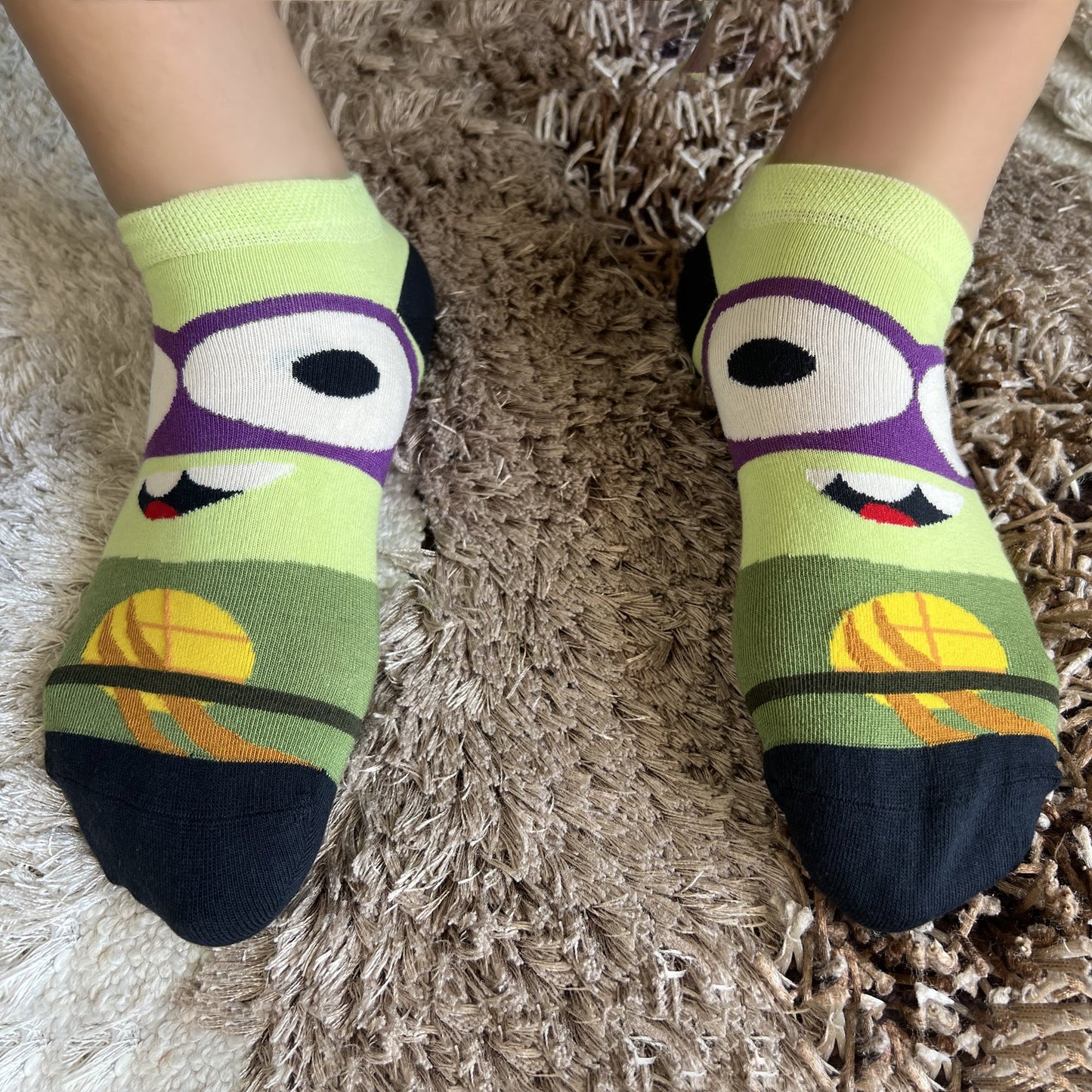 Louluu Eyes Low Cut Socks