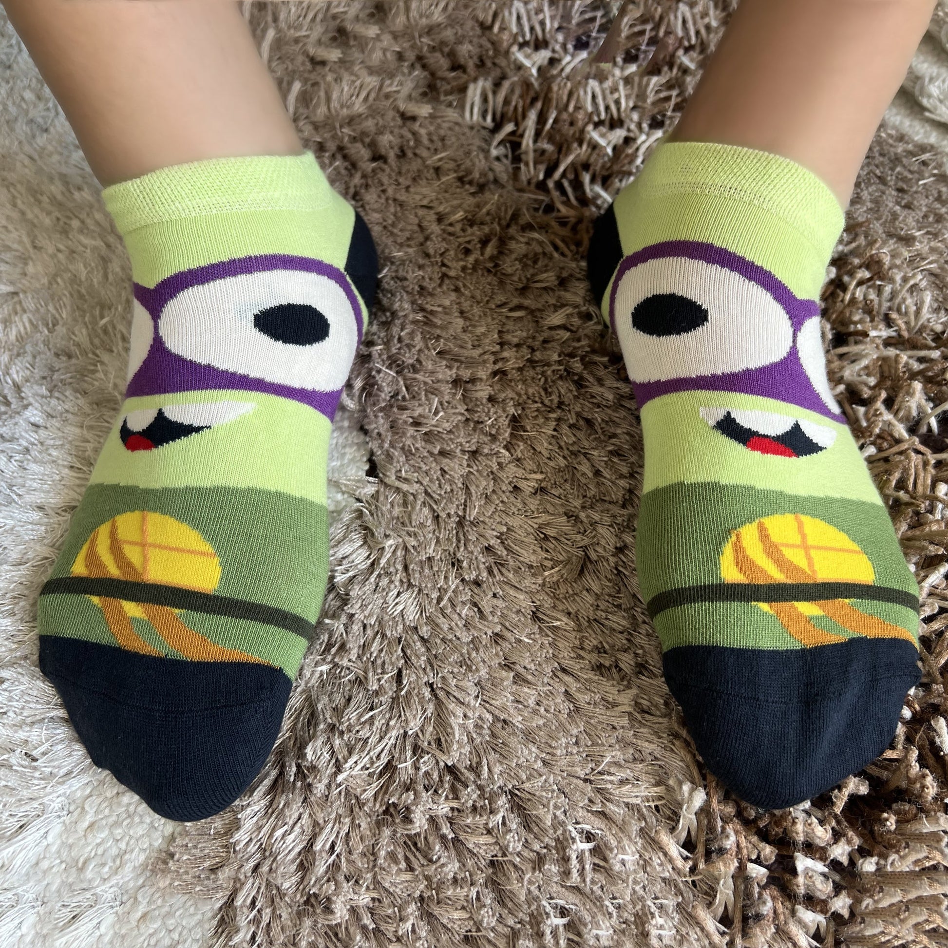 Louluu Eyes Low Cut Socks