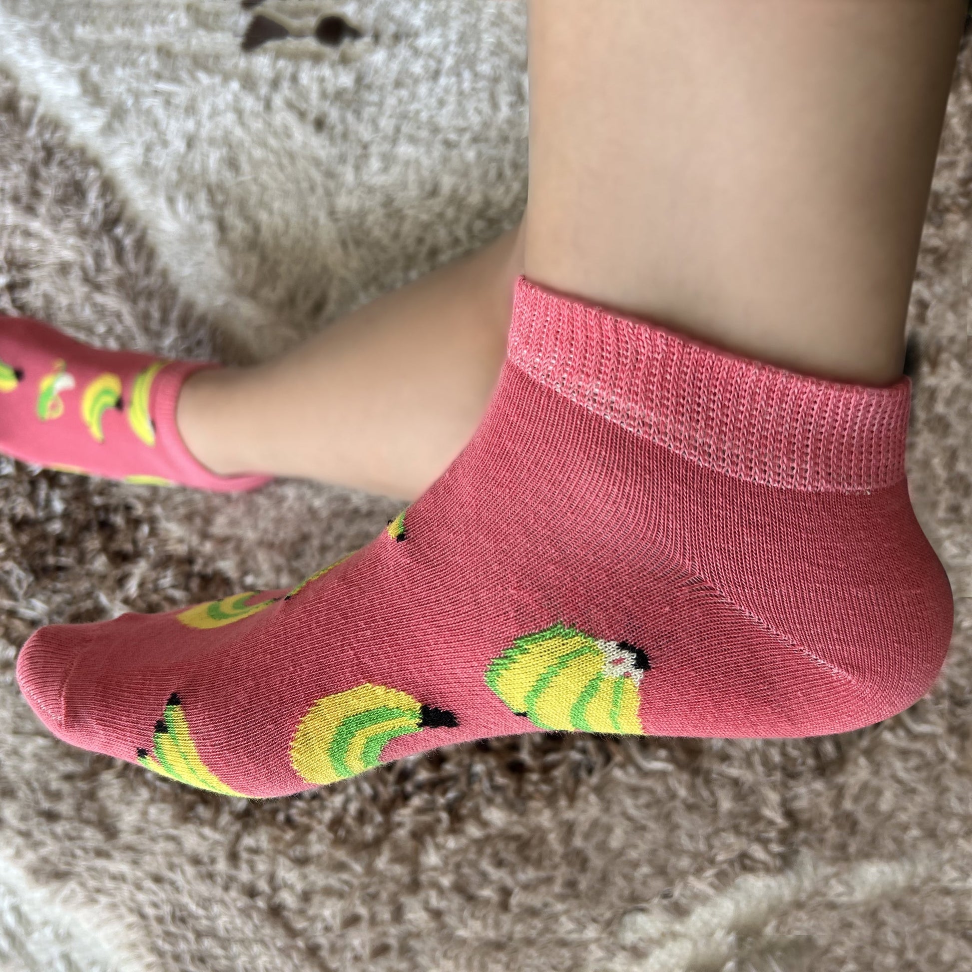 Louluu Bananas Low Cut Socks