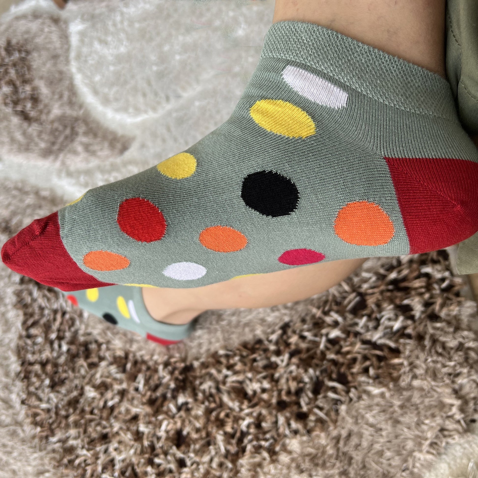 Louluu Dotted Low Cut Socks