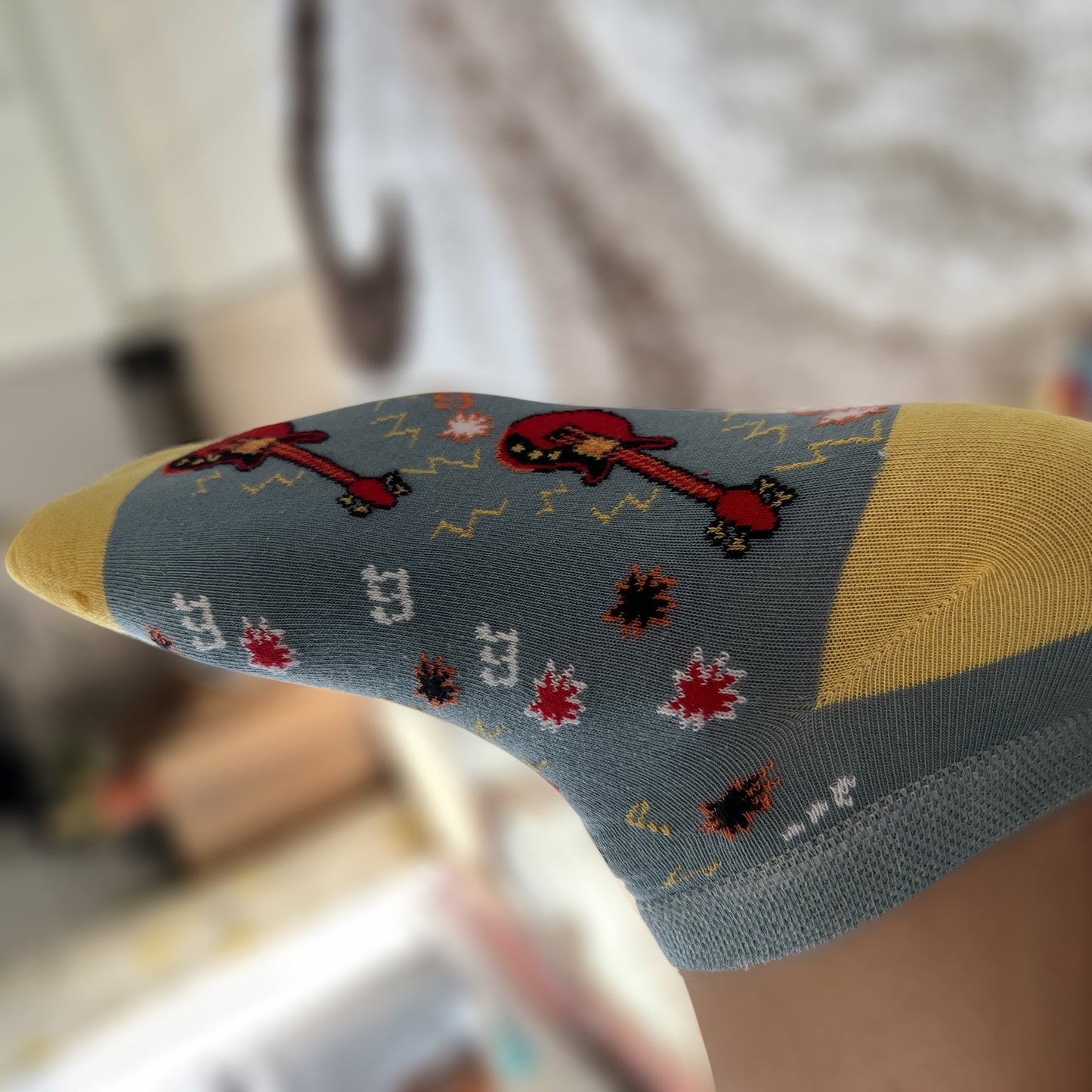 Louluu Guitar Low Cut Socks