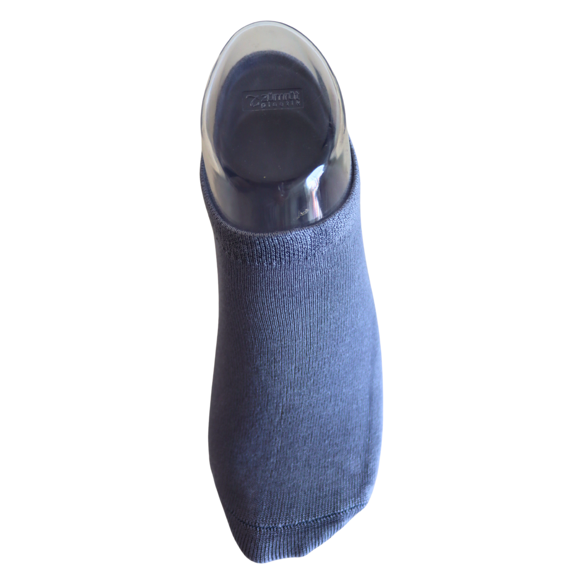 Louluu Women Grey Color Sneaker Socks