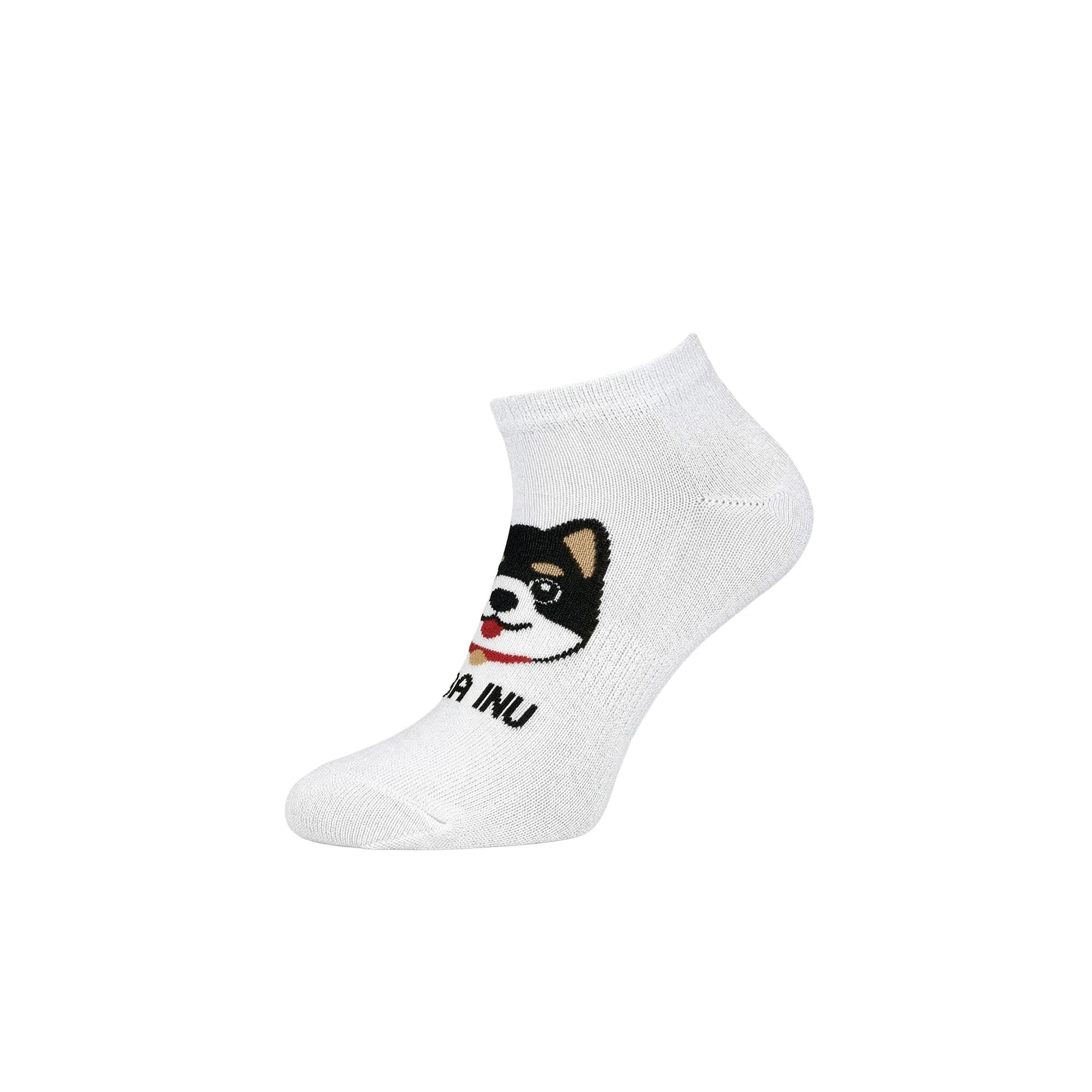 Louluu women's cotton Dog low cut socks  | Louluu