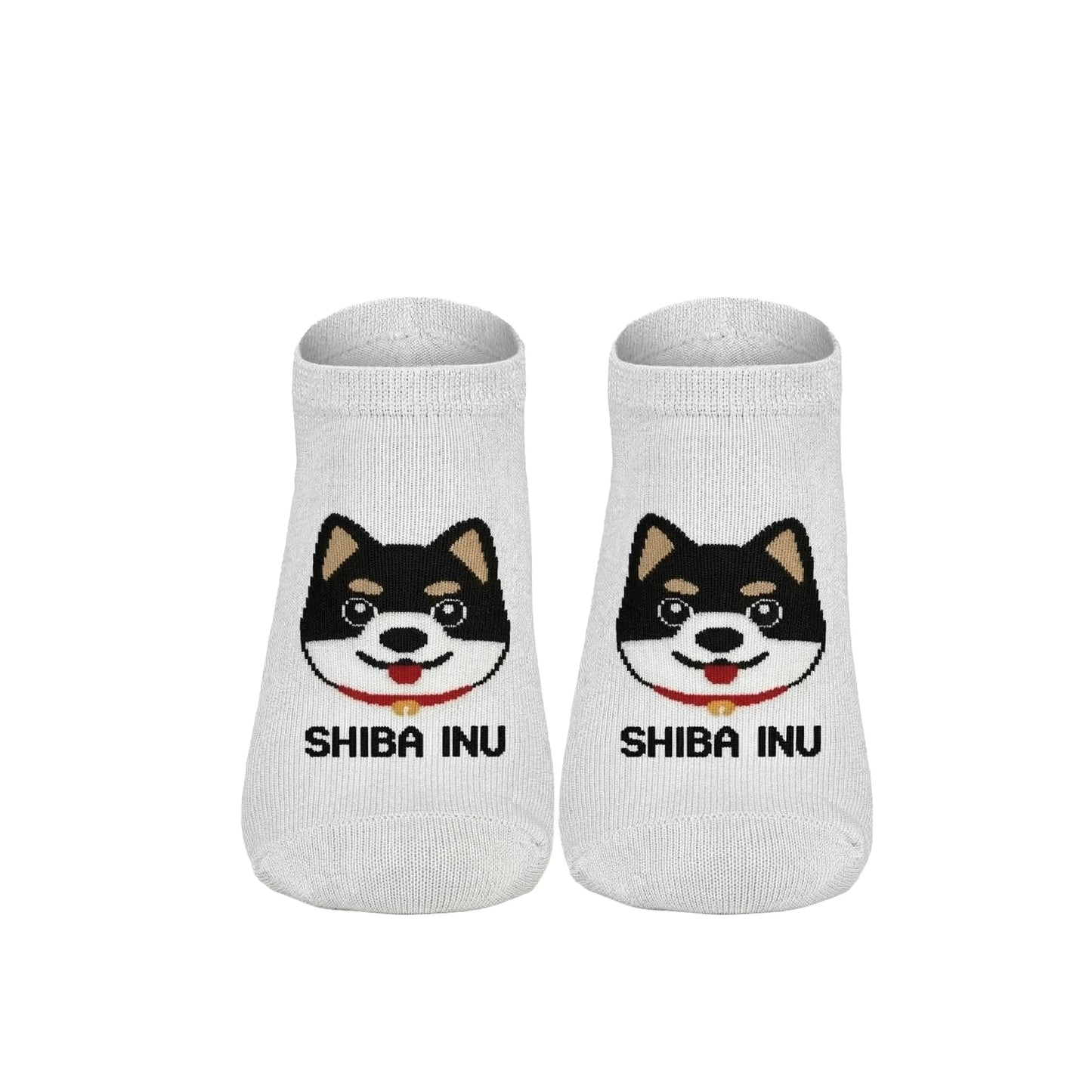 Louluu women's cotton Dog low cut socks  | Louluu