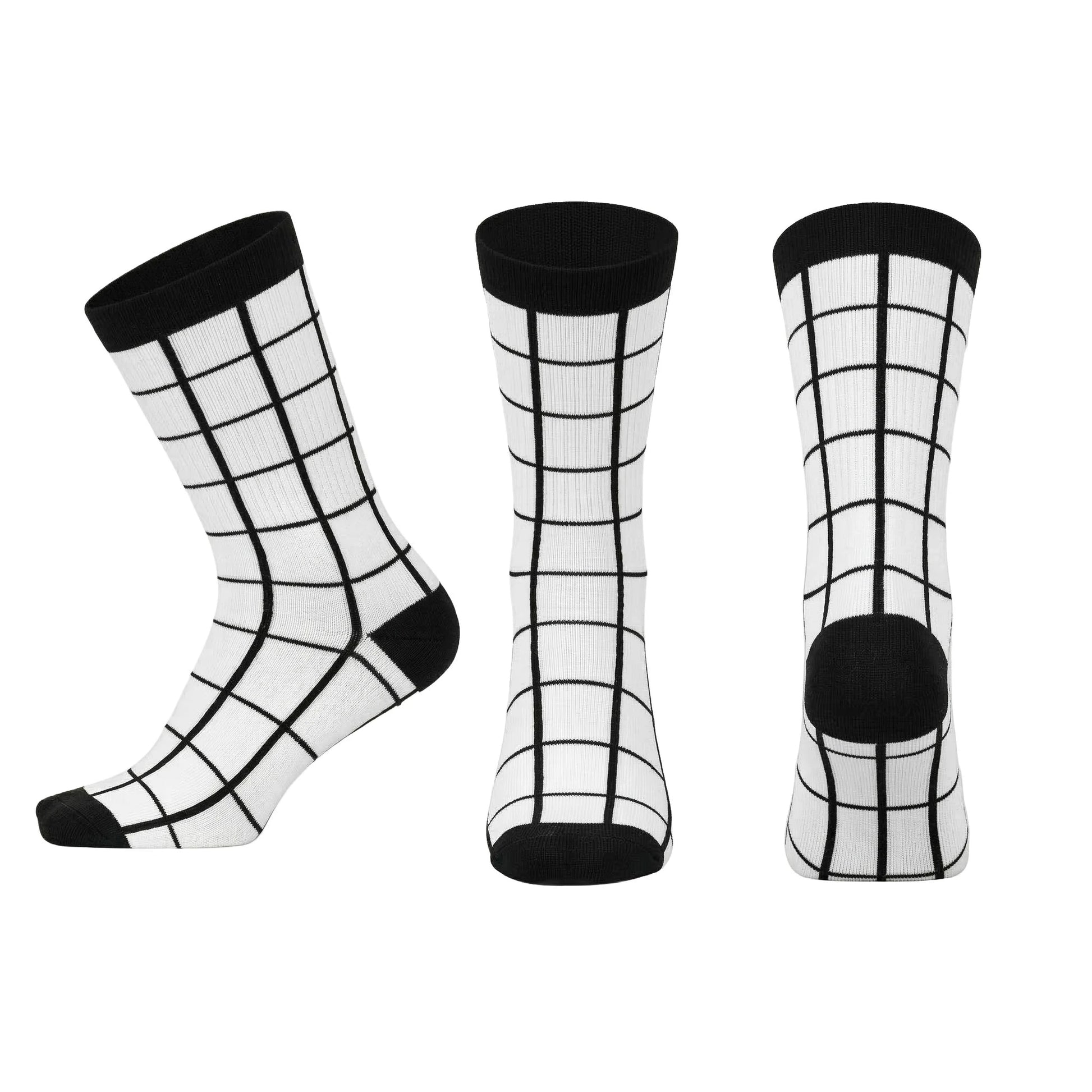 Louluu women's combed cotton tennis socks close-up of toe and heel detail — soft & durable fabric