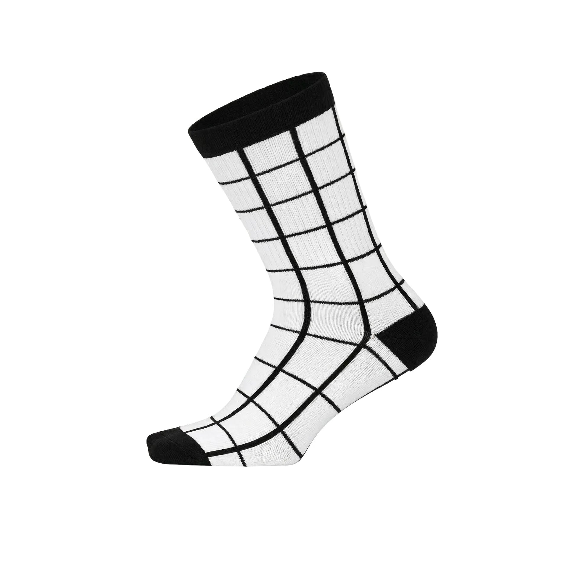 Louluu women's combed cotton tennis socks close-up of toe and heel detail — soft & durable fabric